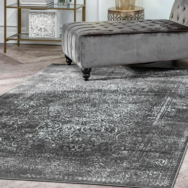 SAFAVIEH Craft Collection CFT960F Modern Abstract Non-Shedding Living Room Dining Bedroom Area Rug 9' x 12' Grey/Wine 